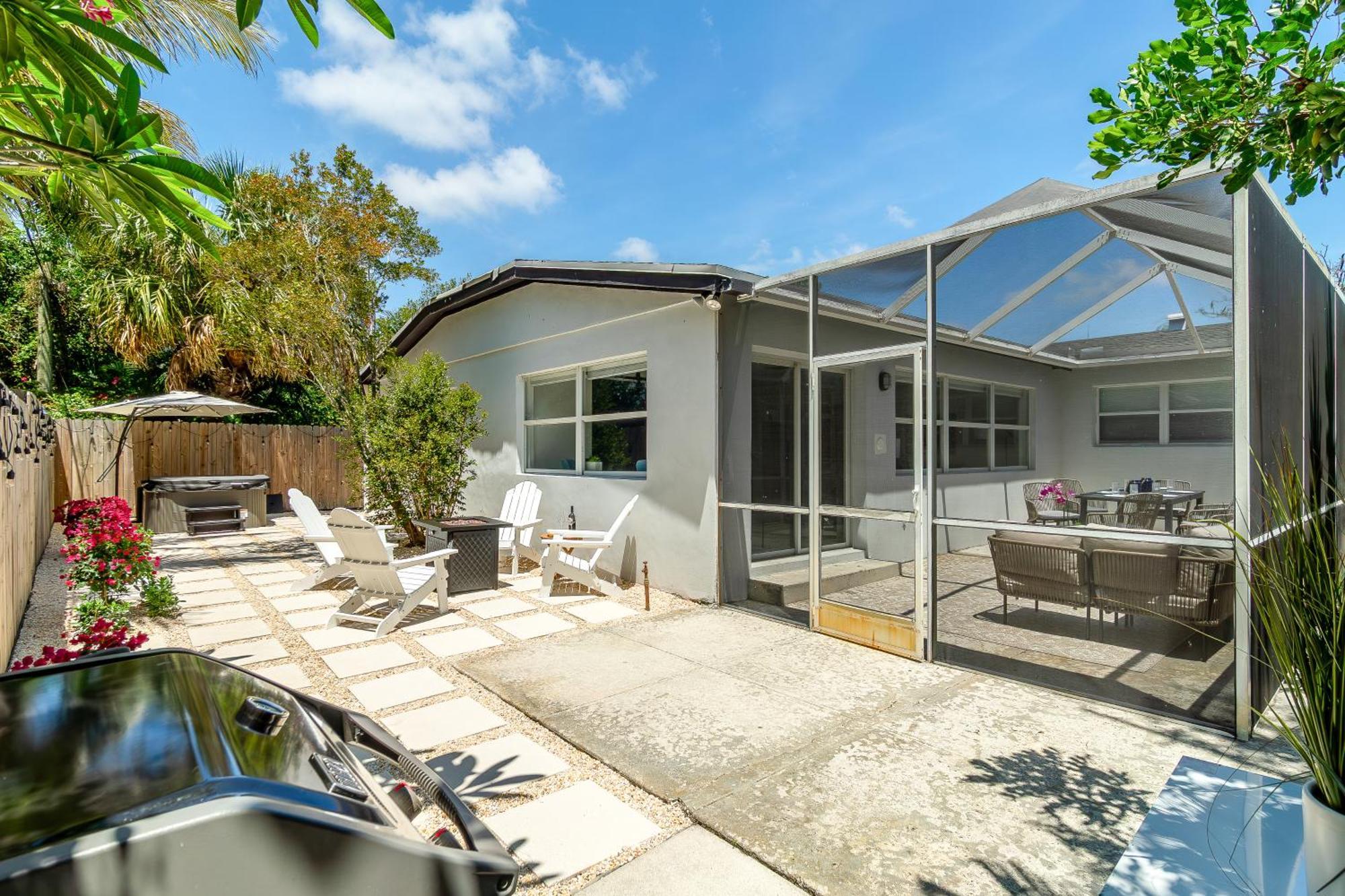 West Palm Beach Elegant 5Br With Hot Tub And Fire Pit Near Beach Exterior foto